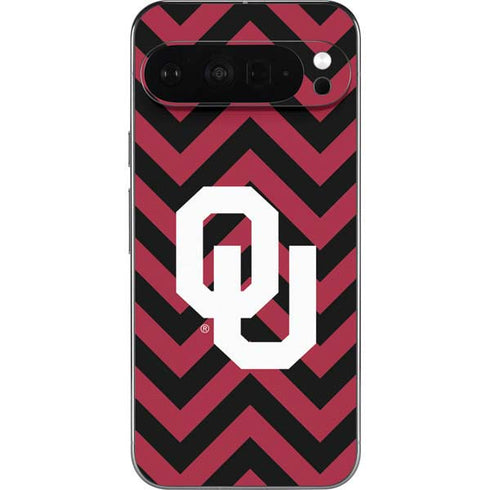 University of Oklahoma Sooners Chevron Pixel 9 Pro XL Skin